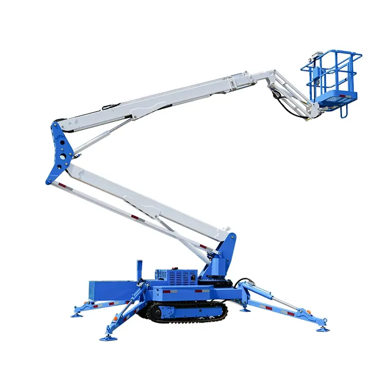 Compact Crawler Boom Lift - Kompakter Raupen-Hydrauliklift 8m-24m Raupenarbeitsbühne Hubarbeitsbühne Raupenkorb-Hebebühne