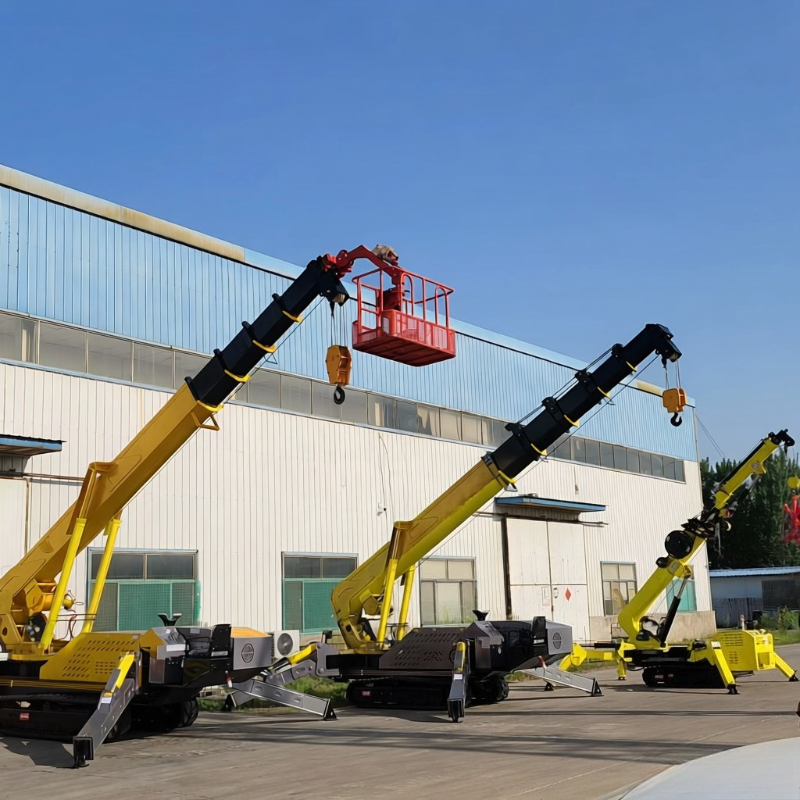 Compact Crawler Boom Lift - Meistverkaufter Raupenkran mit Teleskopausleger Schwerlast-Kompakt-Raupenkran für