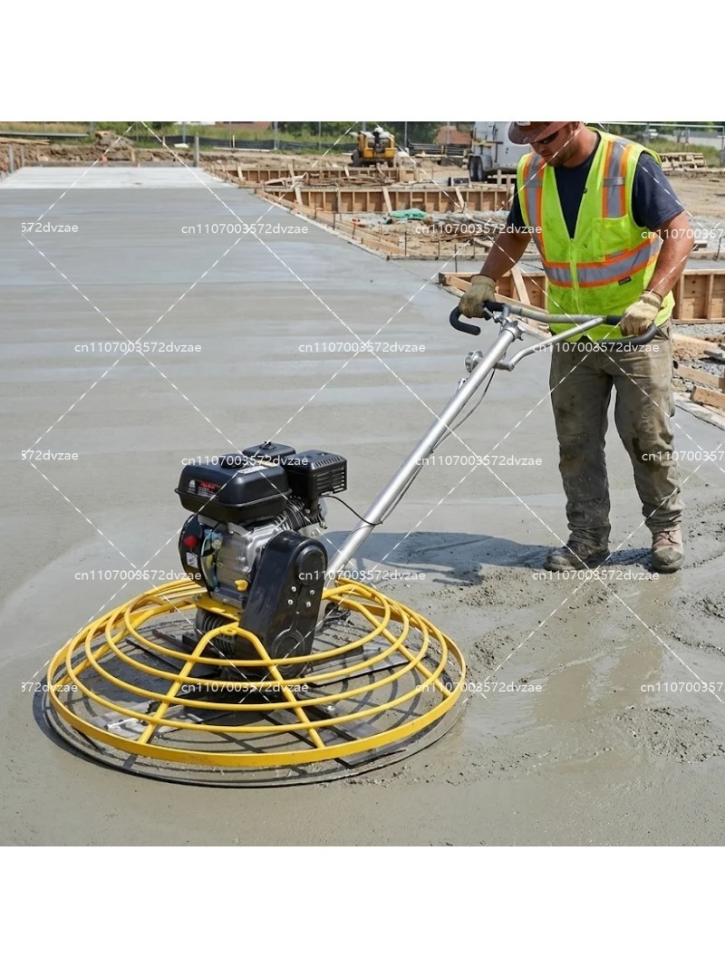 Power Trowel Concrete - 39 Zoll EPA-Zertifizierte Beton-Glättmaschine Beton-Helikopter Zement-Glättmaschine