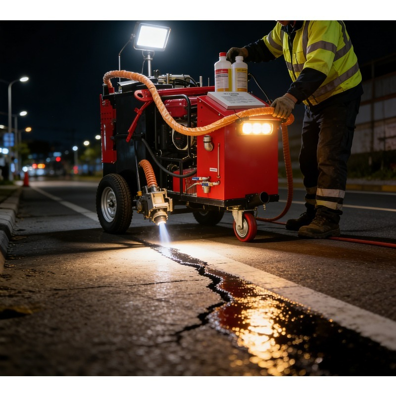 Road Crack Sealing Machine - Hocheffiziente Straßenriss-Versiegelungsmaschine im Sonderangebot für Betonfugenbau