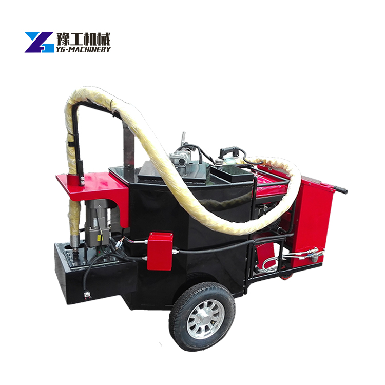 Road Crack Sealing Machine - Kundenspezifische professionelle Asphalt-Rissversiegelungsmaschine X5 für Straßeninstandhaltung