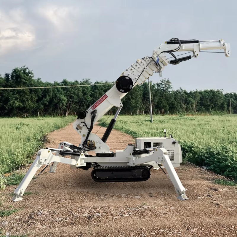 Compact Crawler Boom Lift - Kompakter Mini-Spinnenkran 1,5 Tonnen Hubkapazität 8m