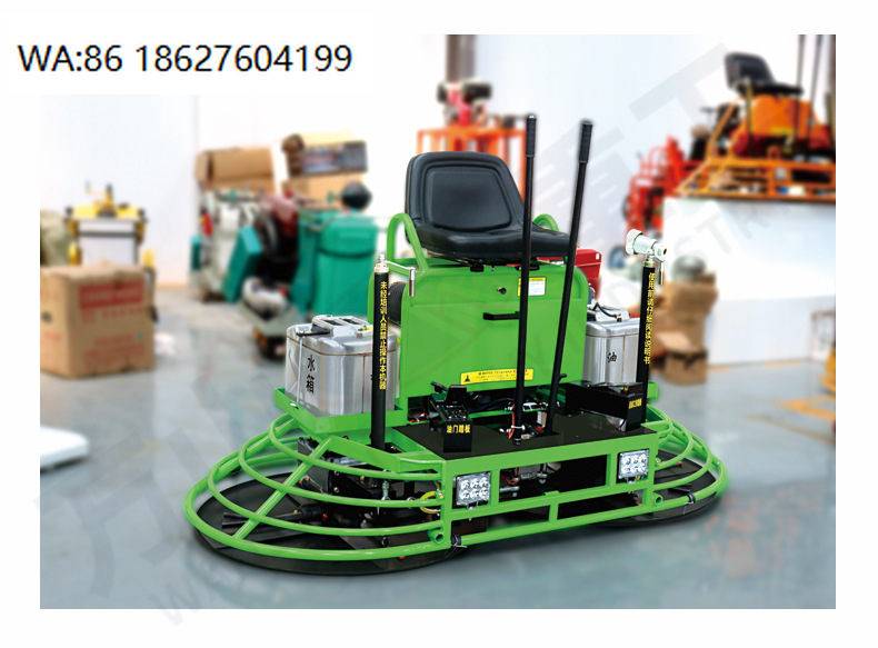 Power Trowel Concrete - Doppelrotations-Betonglättmaschine mit Aufsitzfunktion, hocheffiziente Bodenpolier- und