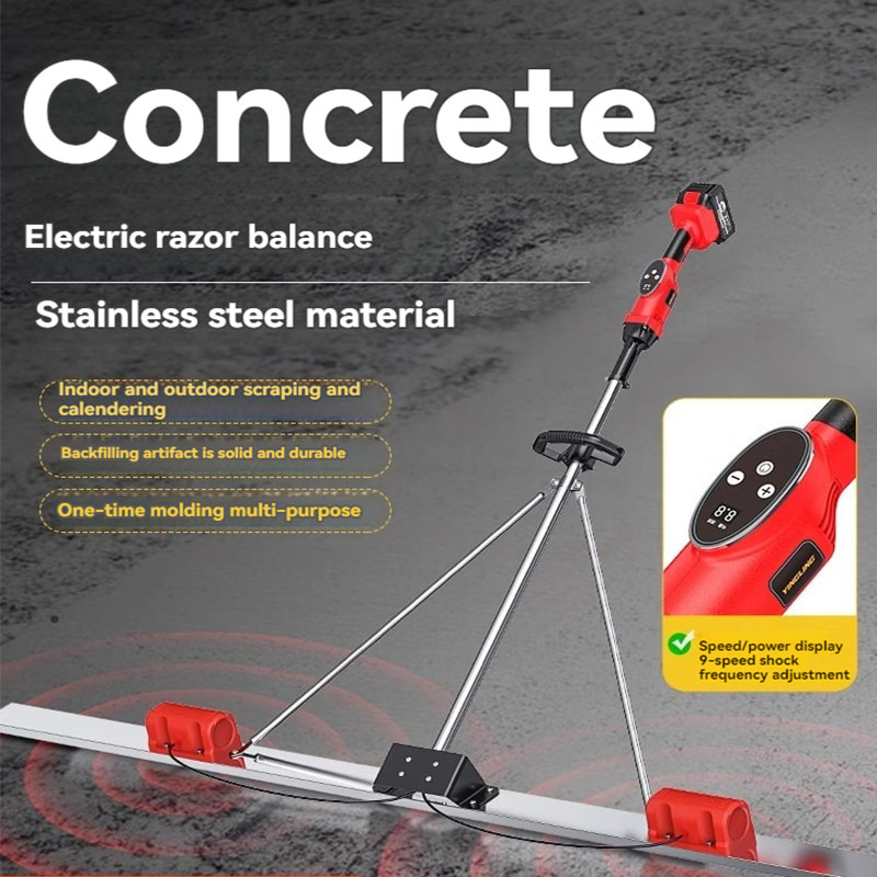 Concrete Screed Vibrator - Elektrischer Betonschaber, dynamisches Betonschaber-Lineal, vibrierende Estrichmaschine