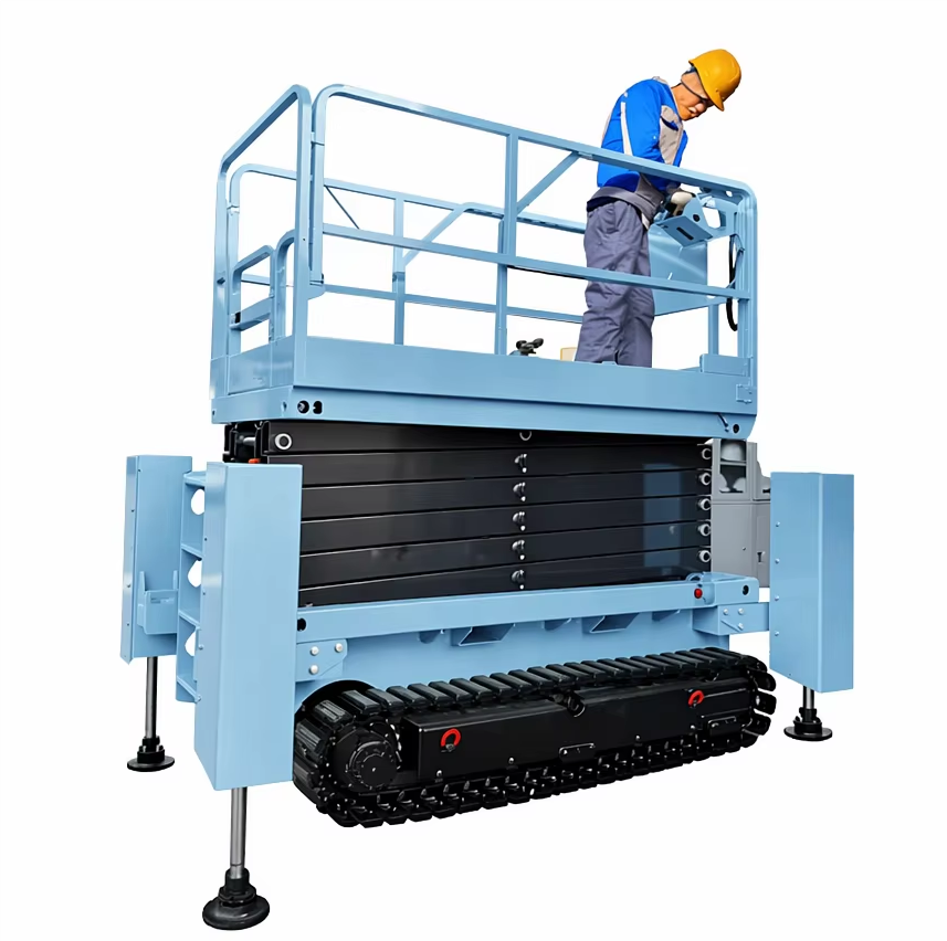 Compact Crawler Boom Lift - Kompakte Gelenk-Raupenarbeitsbühne 10-20M Batteriebetriebene Mini-Hebebühne für