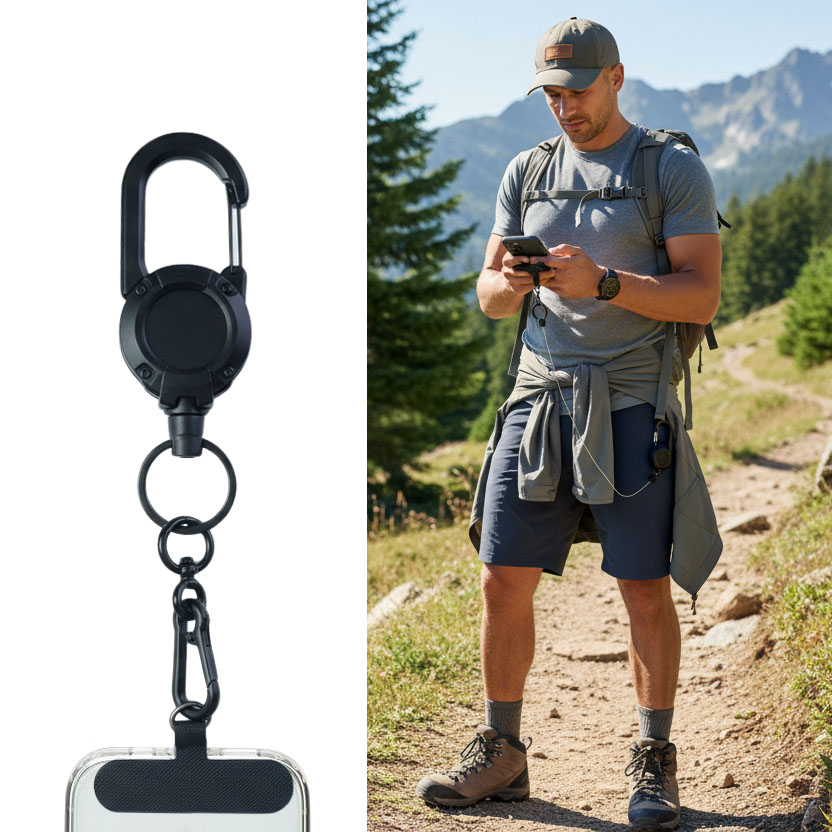 Heavy Equipment Operator - Einziehbares Handy-Lanyard Robuster Multitool-Karabiner Xyun Ausweishalter