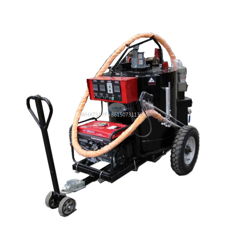Road Crack Sealing Machine - Straßenreparaturmaschine Asphaltpflaster Reparatur 200L Rissversiegelungsmaschine