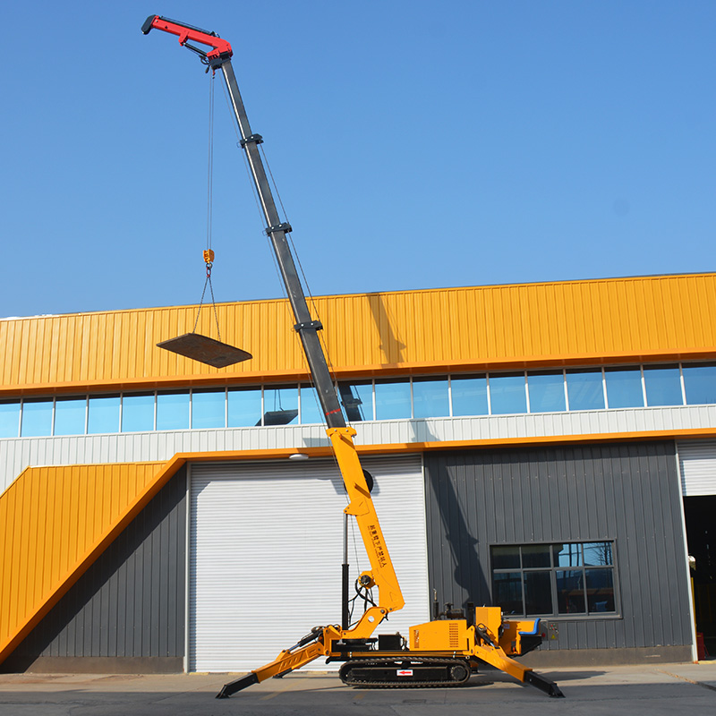 Maßgefertigter Spinnenkran Hyd – Compact Crawler Boom Lift Bewertung und Preis