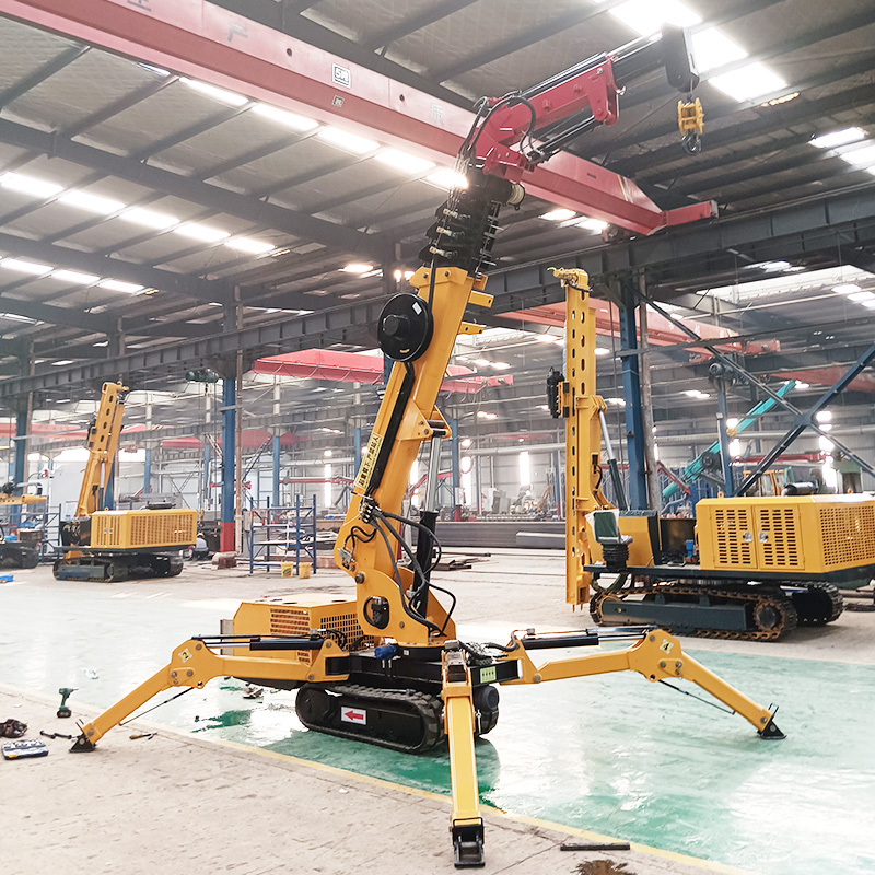 Maßgefertigter Spinnenkran Hyd – Compact Crawler Boom Lift Bewertung und Preis