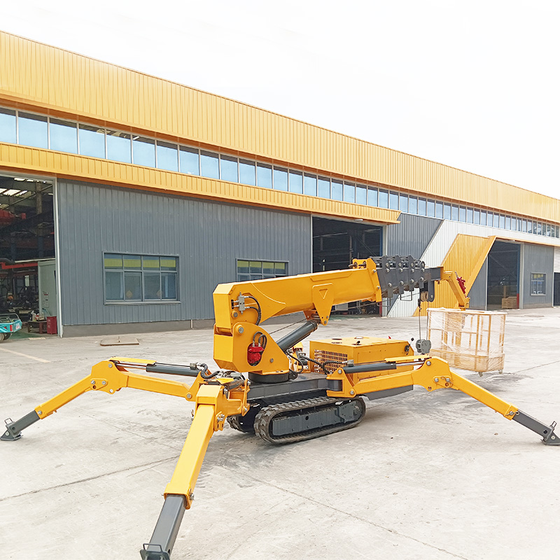 7T Hydraulischer Spinnenkran M – Compact Crawler Boom Lift Bewertung und Preis