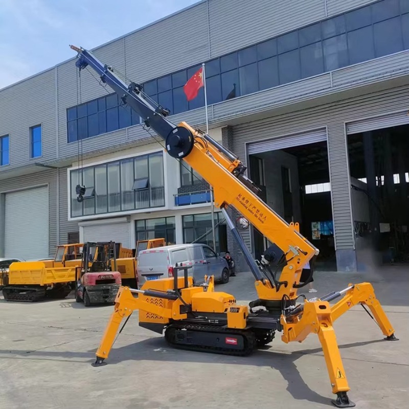 Kompakter Mini-Spinnenkran 1,5 – Compact Crawler Boom Lift Bewertung und Preis