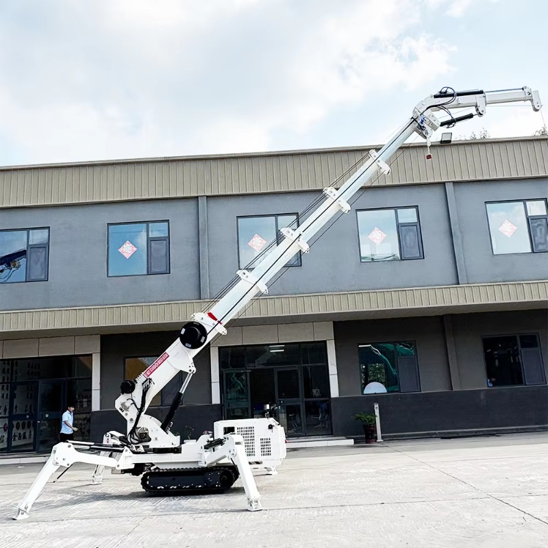 Kompakter Mini-Spinnenkran 1,5 – Compact Crawler Boom Lift Bewertung und Preis