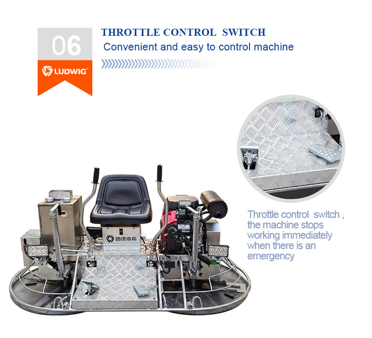 Mini-Doppelscheiben-Betonglätt – Power Trowel Concrete Bewertung und Preis