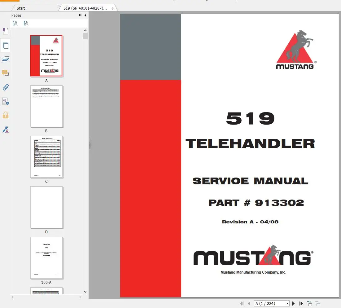 AutoDVD Mustang Machinery Heav – Heavy Equipment Service Bewertung und Preis