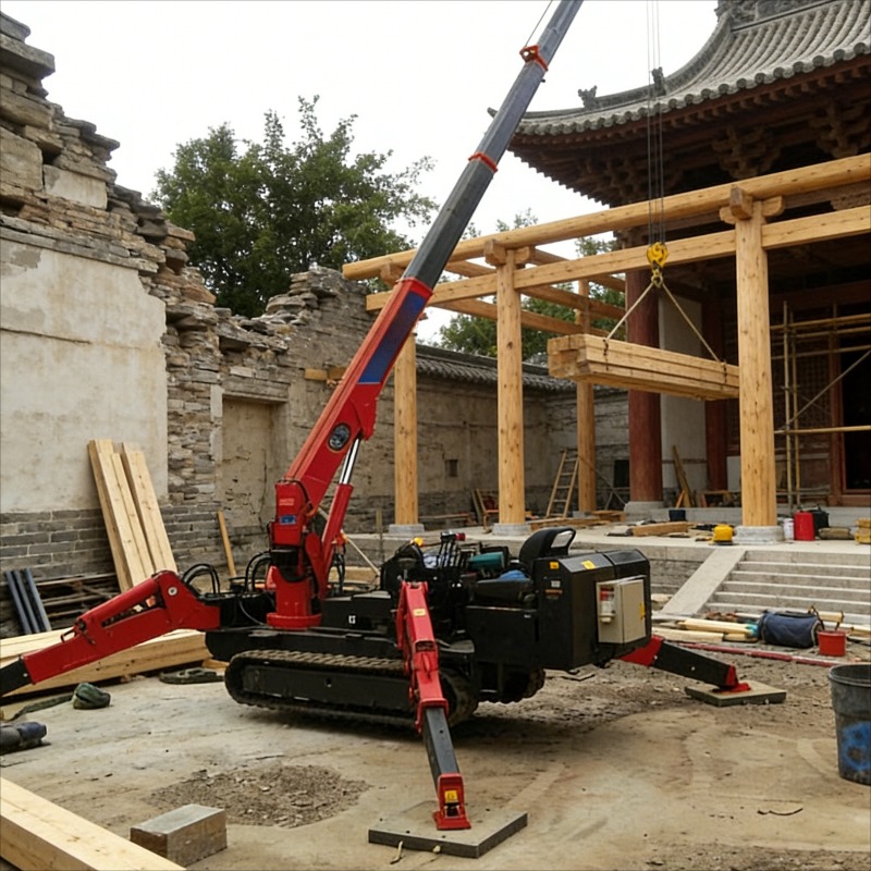 Maßgefertigter 3-Tonnen-Mini-S – Compact Crawler Boom Lift Bewertung und Preis