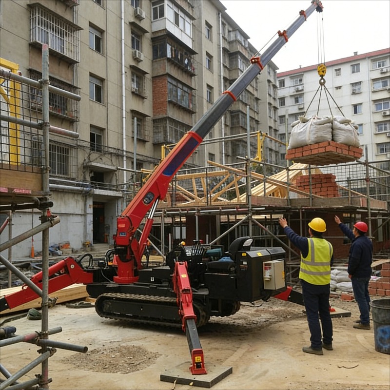 Maßgefertigter 3-Tonnen-Mini-S – Compact Crawler Boom Lift Bewertung und Preis