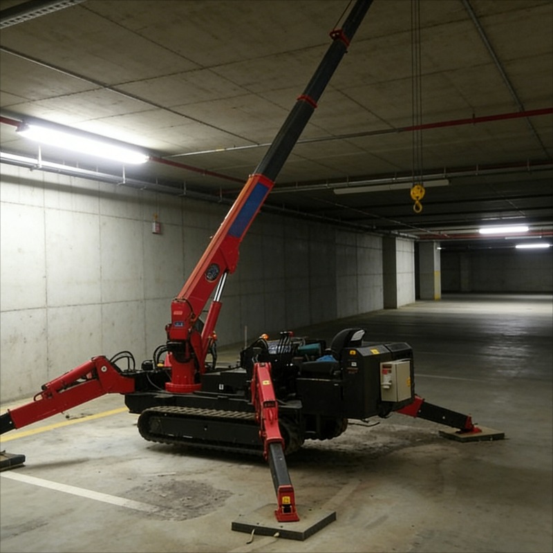 Maßgefertigter 3-Tonnen-Mini-S – Compact Crawler Boom Lift Bewertung und Preis