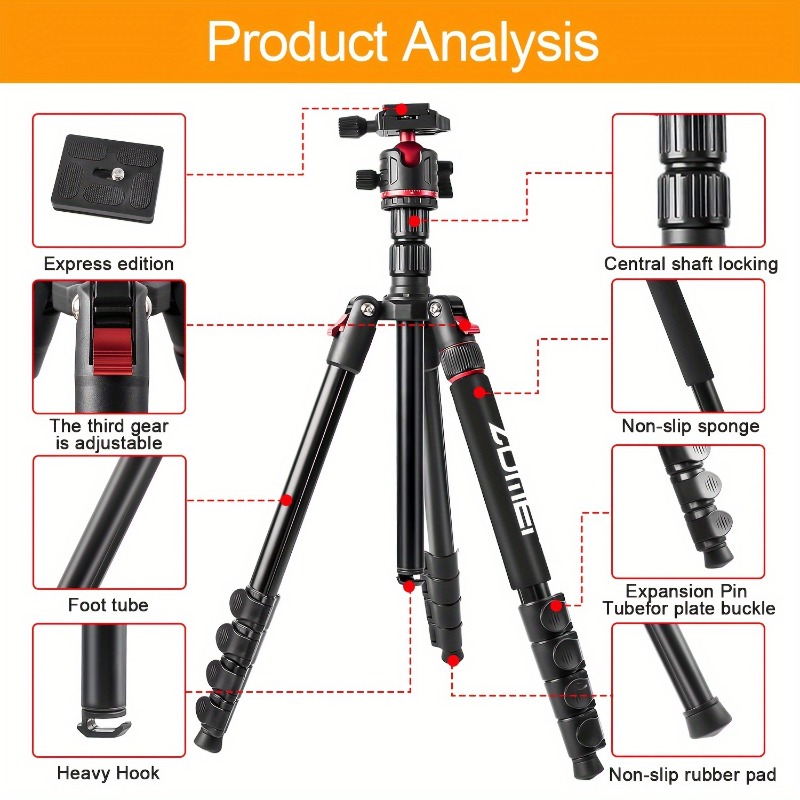 ZOMEI 78,7 Zoll/200 cm robuste – Heavy Equipment Video Bewertung und Preis