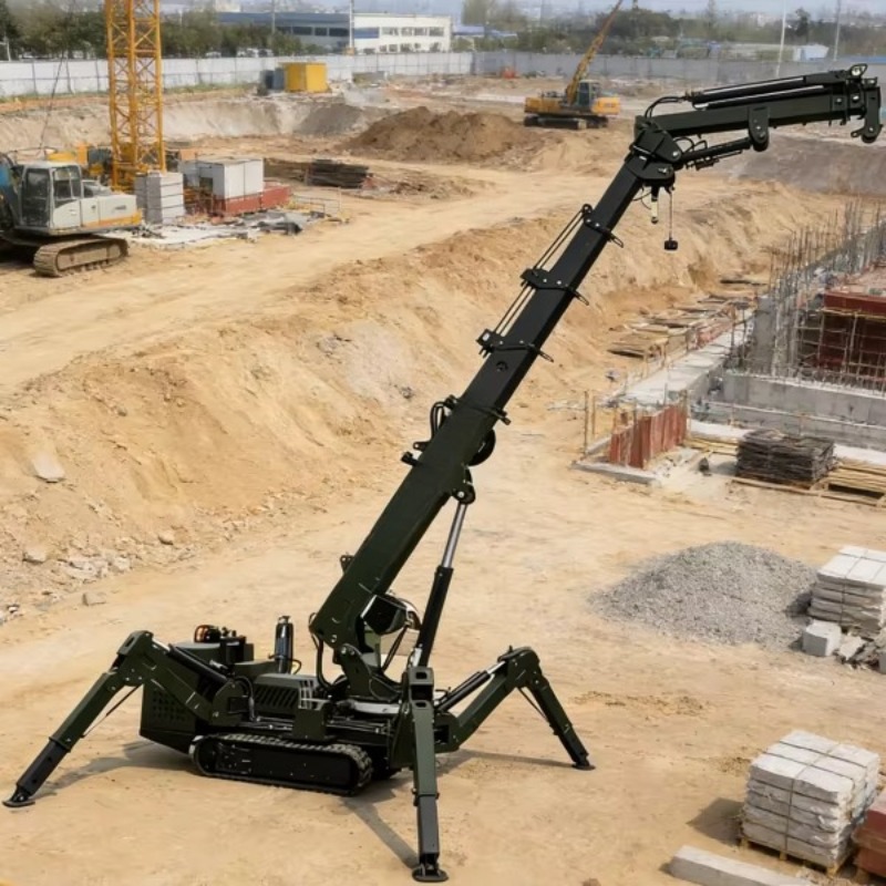 7-Tonnen Ferngesteuerter Spinn – Compact Crawler Boom Lift Bewertung und Preis
