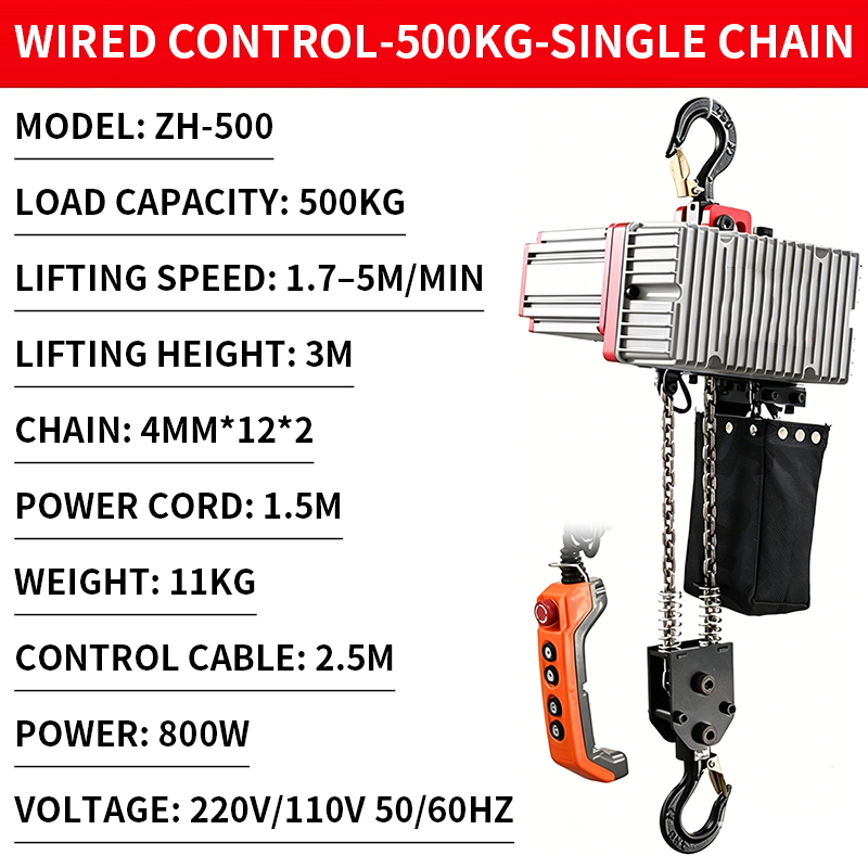 Kompakter Mini-Kettenzug mit Z – Electric Chain Hoist Bewertung und Preis