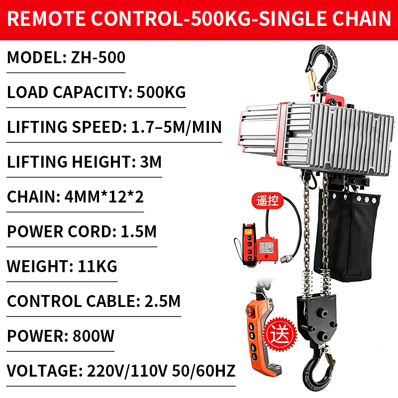 Kompakter Mini-Kettenzug mit Z – Electric Chain Hoist Bewertung und Preis