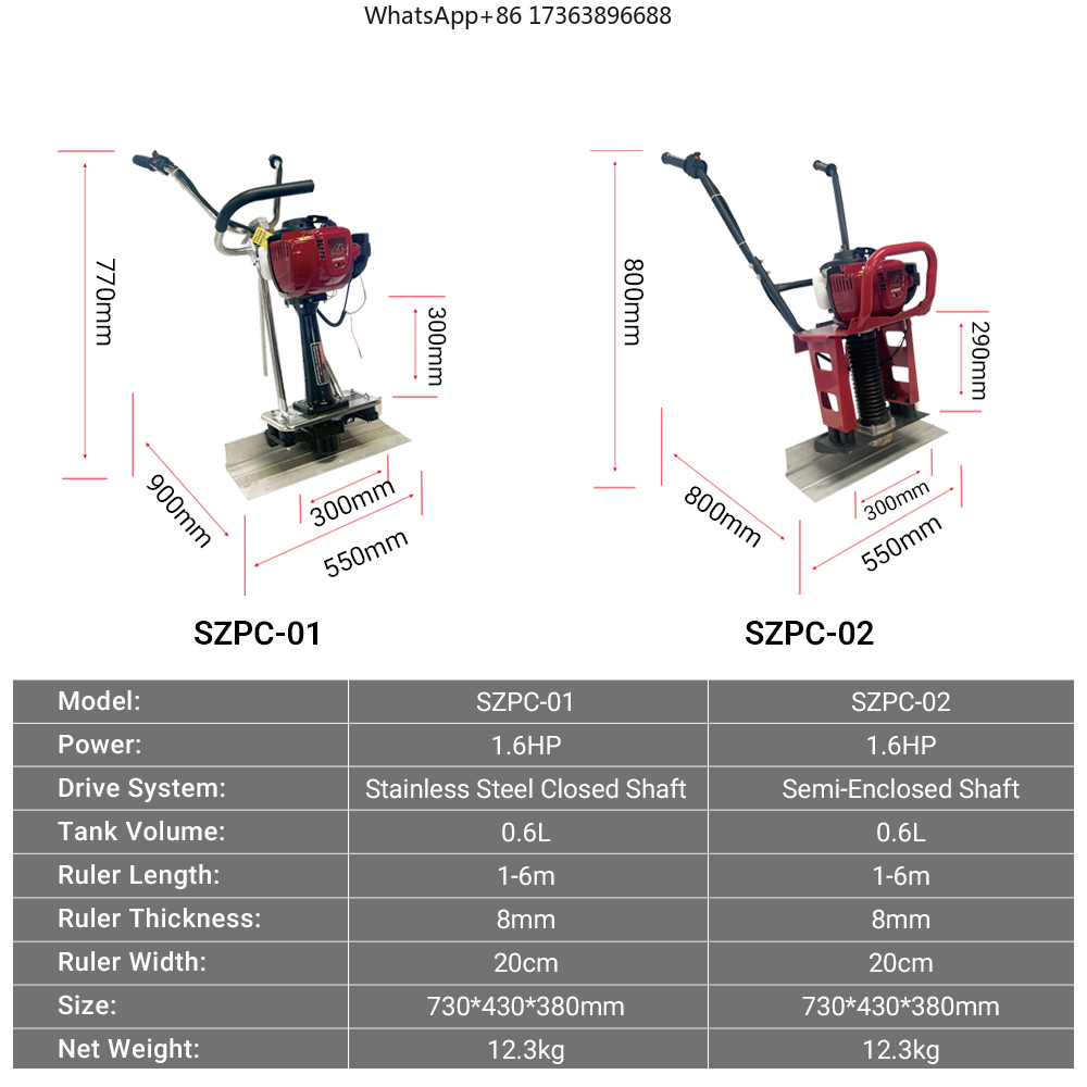 GZD Tragbare Vibrationsabziehm – Concrete Screed Vibrator Bewertung und Preis