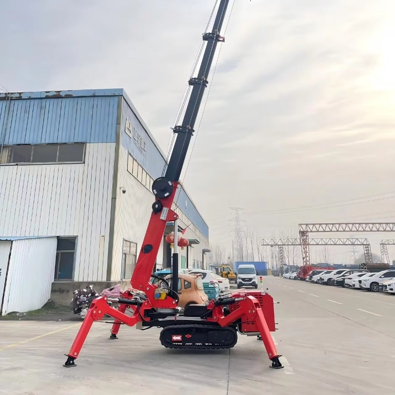 6-Tonnen Hydraulischer Telesko – Compact Crawler Boom Lift Bewertung und Preis