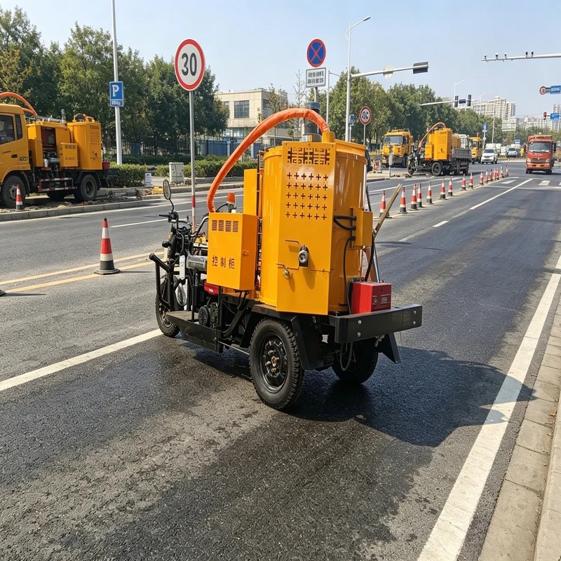 Heißasphalt-Rissfüllmaschine S – Road Crack Sealing Machine Bewertung und Preis