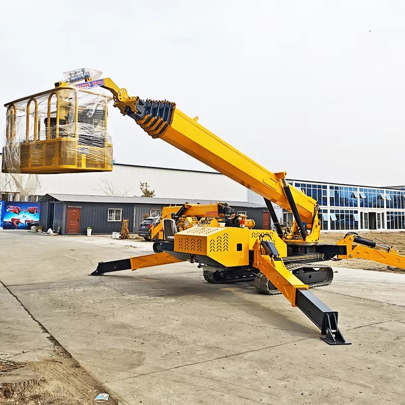 8-Tonnen-Spinnenkran mit 16m T – Compact Crawler Boom Lift Bewertung und Preis