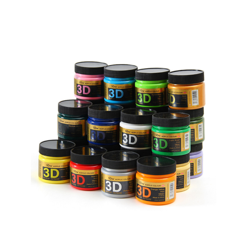 3D-Dimensionales Acrylfarben-S – Heavy Equipment Painting Bewertung und Preis