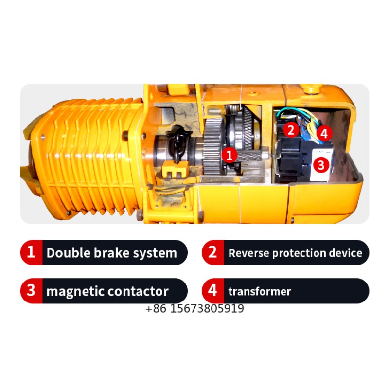 200kg 1000kg Philippinen Preis – Electric Chain Hoist Bewertung und Preis
